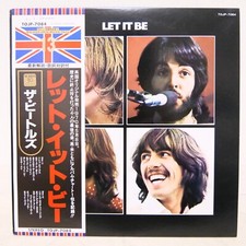 BEATLES / LET IT BE JAPAN ISSUE LP TOJP7084 W/OBI, INSERT comprar usado  Enviando para Brazil