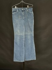 Jeans feminino Wrangler vintage década de 1980 31x32 longo trânsito rápido lavagem média comprar usado  Enviando para Brazil