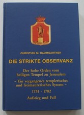 Freimaurer strikte bservanz gebraucht kaufen  Deutschland