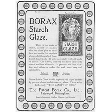 Borax starch glaze for sale  GLASGOW