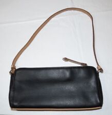 Bolsa de mão Tommy Hilfiger pequena de couro bolsa de ombro preta bronzeada comprar usado  Enviando para Brazil