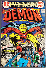 * (VF+ 8.5) The DEMON #1 OW/WP JACK KIRBY capa e arte 1º aplicativo Etrigan the DEMON comprar usado  Enviando para Brazil