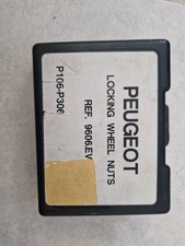 Peugeot locking wheel for sale  LONDON
