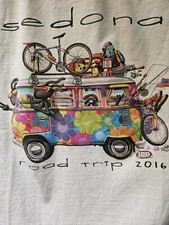 Usado, Camiseta Adulto The Duck Co. - ROAD TRIP - Hippee Van Bikes Sedona Arizona GG comprar usado  Enviando para Brazil