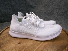 Novo Tênis Nike Free Run Flyknit Pure Platinum Branco Masculino Tamanho 9 EUA 880843-100, usado comprar usado  Enviando para Brazil