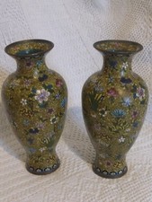 Paire vases cloisonnes d'occasion  Montélimar