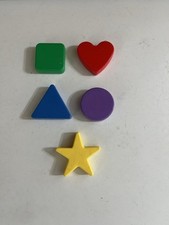 Mesa de atividades cadeira alta American Girl Bitty Baby 5 formas de reposição, usado comprar usado  Enviando para Brazil