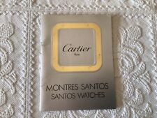 Libretto booklet cartier usato  Italia