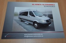 Folheto de ônibus Klass Automobile School Mercedes Benz Sprinter Prospekt comprar usado  Enviando para Brazil