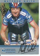 Cyclisme autographe matthew d'occasion  Cléguer