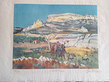 Lithographie originale signée d'occasion  Paris XV