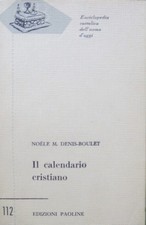 Calendario cristiano. trad. usato  Italia