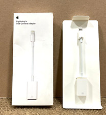 Adaptador de câmera Apple Lightning para USB MD821AM/A ✅❤️️✅❤️ CAIXA ABERTA ✅❤️️✅❤️ comprar usado  Enviando para Brazil