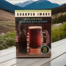 Usado, Caneca de cerveja Sharper Image com base de cobre com abridor de garrafa 25 oz comprar usado  Enviando para Brazil