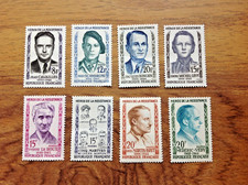 Usado, Selos MH de heróis da resistência da França 1957/9. Frete grátis do Reino Unido comprar usado  Enviando para Brazil
