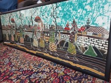 Batik quadro tela usato  Vicenza