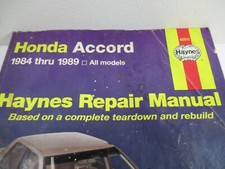 Haynes 42011 honda for sale  Hurricane