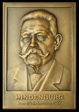 Paul hindenburg bronze gebraucht kaufen  Großröhrsdorf