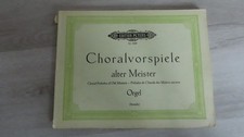 Choralvorspiele alter meister gebraucht kaufen  Syrau