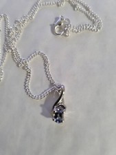Amazing tanzanite silver for sale  LEEDS