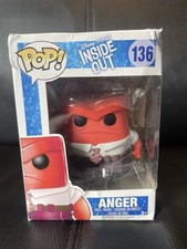 Funko POP! Boneco de vinil Inside Out - Anger #136 caixa rara danificada comprar usado  Enviando para Brazil