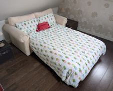 Next cream sofa for sale  REDDITCH
