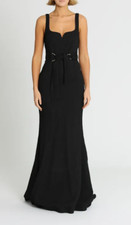 Usado, Vestido Greta REBECCA VALLANCE Preto Formal Gala Tamanho 10 AU RRP 939 COM DEFEITOS comprar usado  Enviando para Brazil
