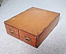 Card index double for sale  CAMBRIDGE