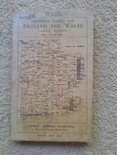 Antique ordnance survey for sale  MARKET HARBOROUGH