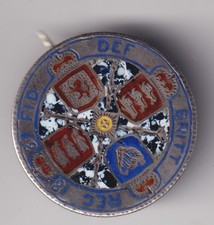 1887 enamelled florin for sale  CAMBRIDGE