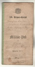 Militär pass feldzug gebraucht kaufen  Neugersdorf