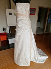 Brautkleid champagner sincerit gebraucht kaufen  Hambrücken