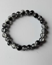 Black clear beaded for sale  PRESTON