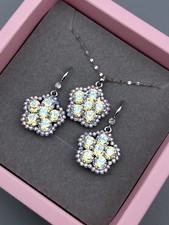 Luxus blumen schmuckset gebraucht kaufen  Gondelsheim