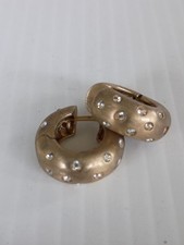 Orecchini cerchio huggie usato  Spedire a Italy
