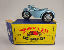 Matchbox RW 04C Triumph Motorcycle blaumetallic perfekt in "B" MOKO Box comprar usado  Enviando para Brazil