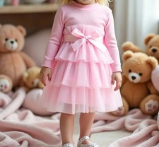 Niedliches mädchenkleid tüll gebraucht kaufen  Paderborn