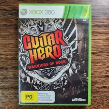 Guitar Hero: Warriors of Rock Xbox 360 2010 PAL Frete Grátis Completo AUS, usado comprar usado  Enviando para Brazil