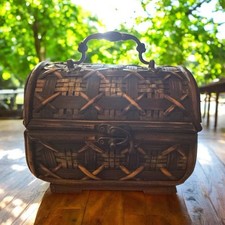 Vintage bamboo woven for sale  Yukon