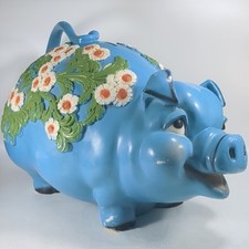 Giant blue piggy for sale  Coldspring
