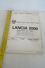 Lancia 2000 prontuario usato  Santena