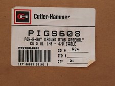 Cutler Hammer PIGS608 plugues de ônibus e conjunto de facadas de terra Busway Pow-R-Way comprar usado  Enviando para Brazil