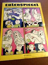 Ddr satirezeitschrift eulenspi gebraucht kaufen  Badersleben
