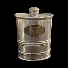 Vintage pewter flask for sale  Phillipsburg