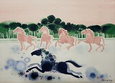 Grande aquarelle 41x57 d'occasion  Montbrison