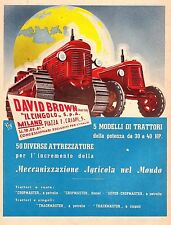 Pubblicita 1951 trattore usato  Biella