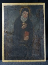 Antique painting painting d'occasion  Expédié en Belgium