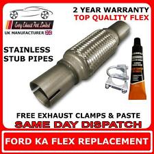 Ford KA 1.2 2009-2015 Reparo de Escape Flexi Flex Substituição para Tubulação Frontal comprar usado  Enviando para Brazil