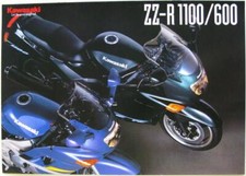 Folheto de vendas de motocicletas KAWASAKI ZZ-R 1100/600 1996 #P/N 99949-1050 ALL-E V-X comprar usado  Enviando para Brazil