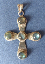 Pendentif croix argent d'occasion  Paris IX